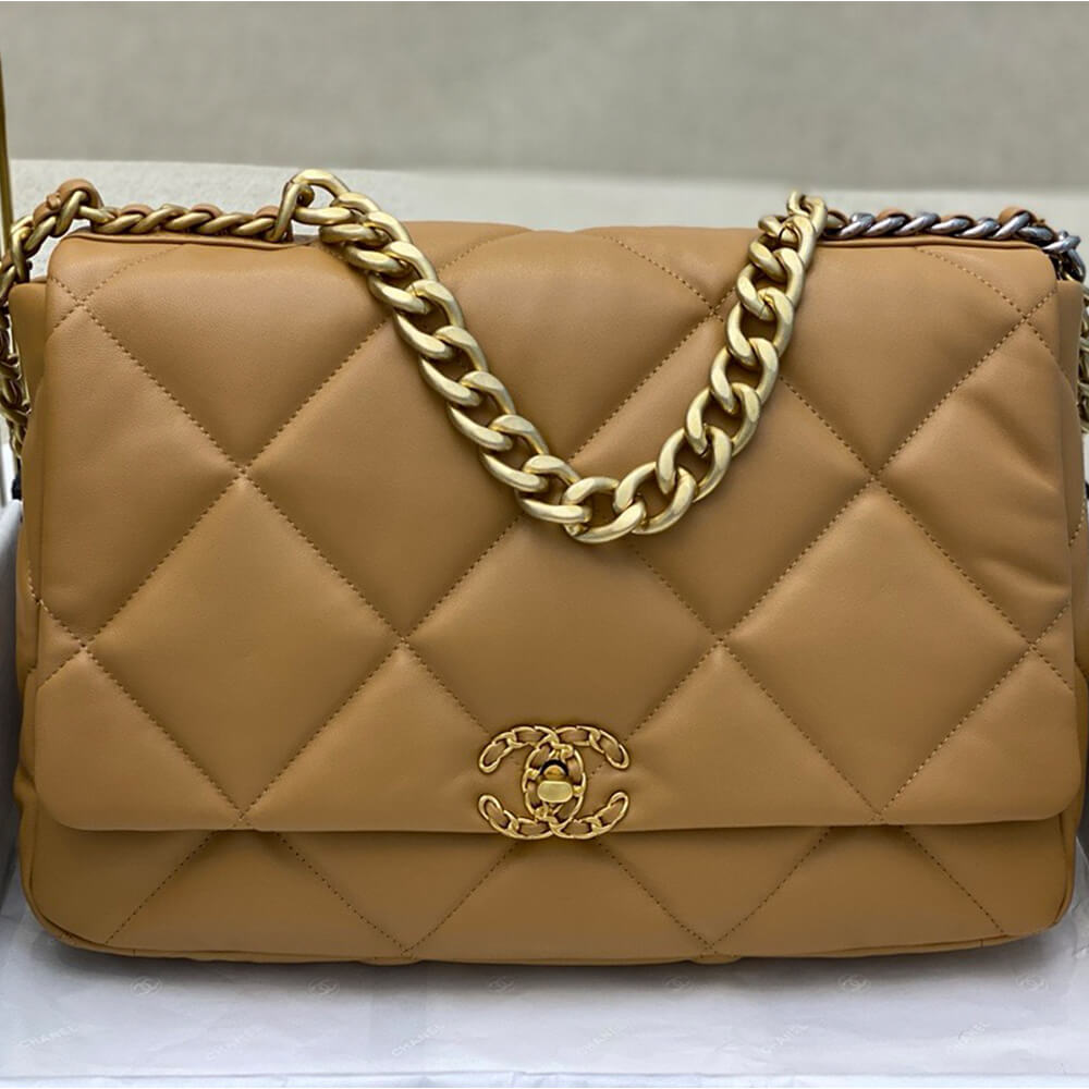 CHANEL 19 Maxi Handbag(HIGH-END GRADE)