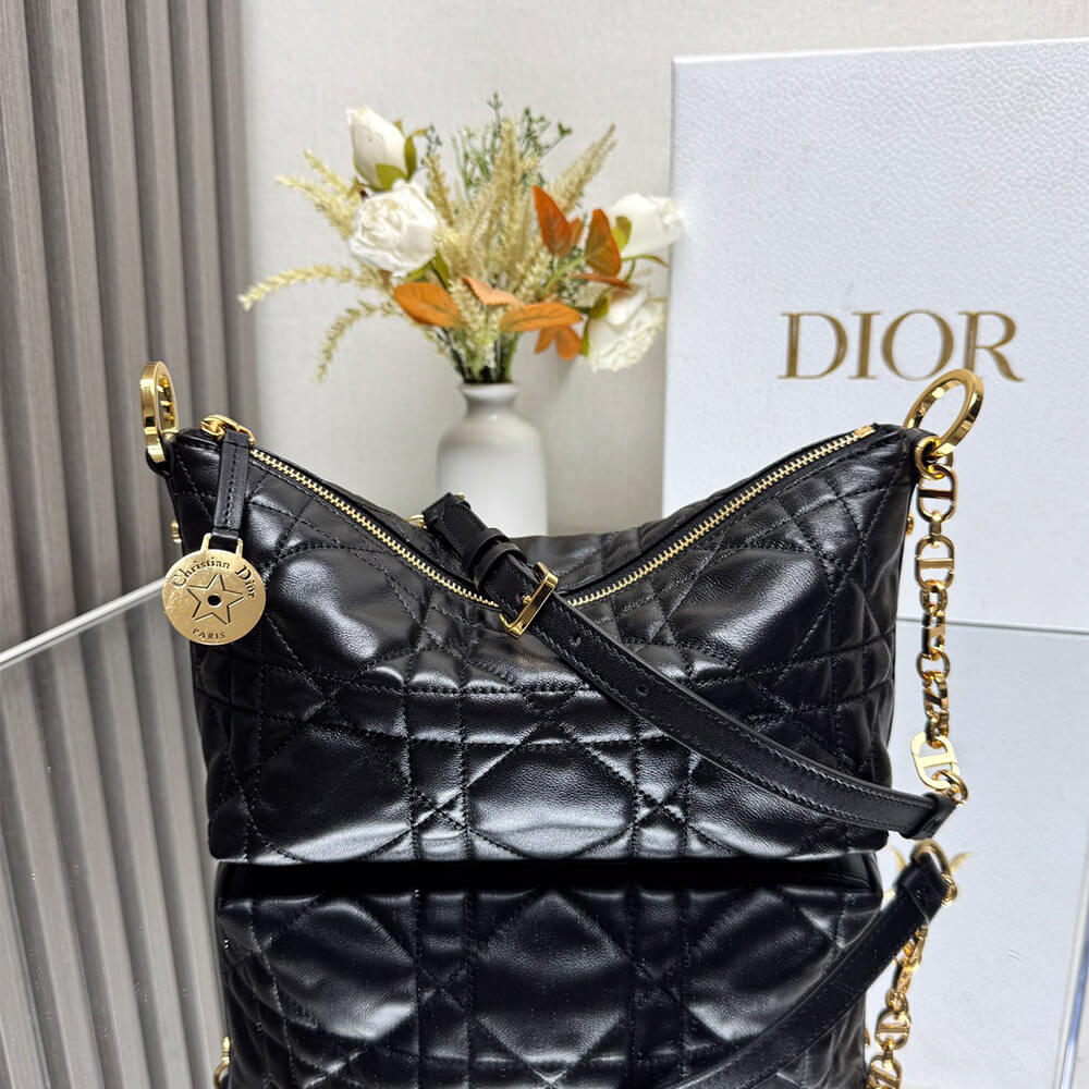 Diorstar Hobo Bag with Chain