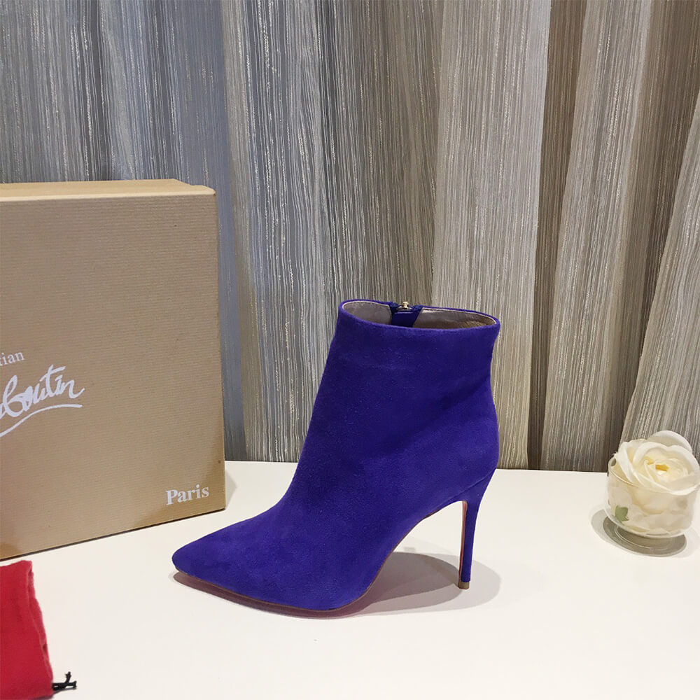 Christian Louboutin Suede Ankle Boots