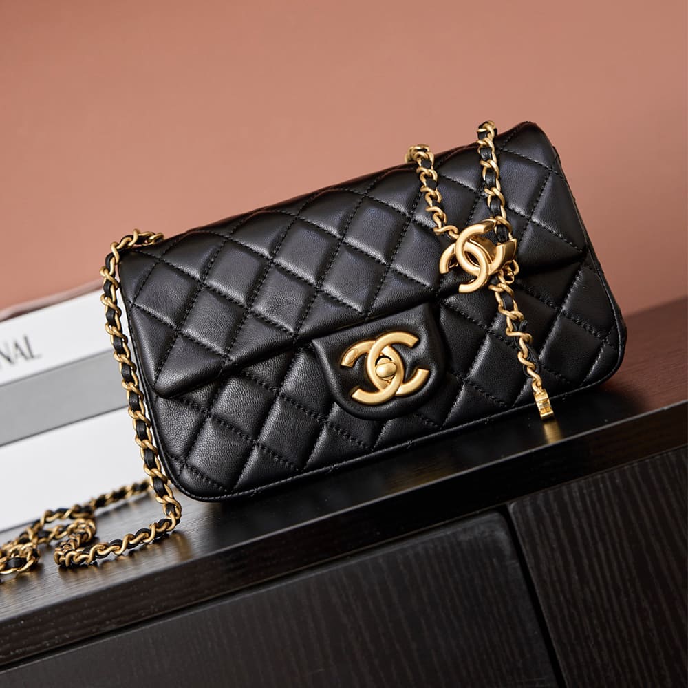 CHANEL Mini Flap Bag(HIGH-END GRADE)