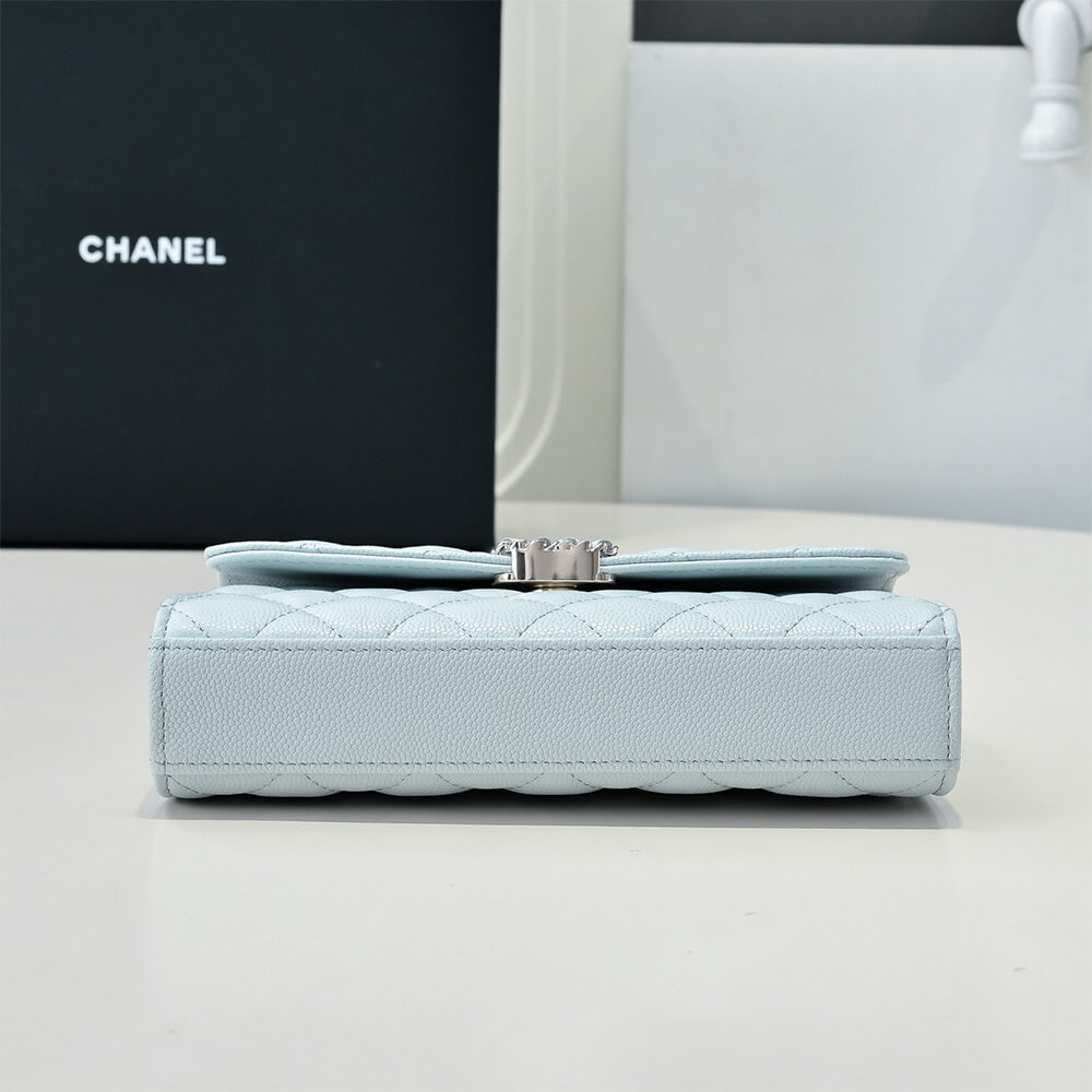 Chanel Flap Phone Holder with Chain(HIGH-END GRADE)