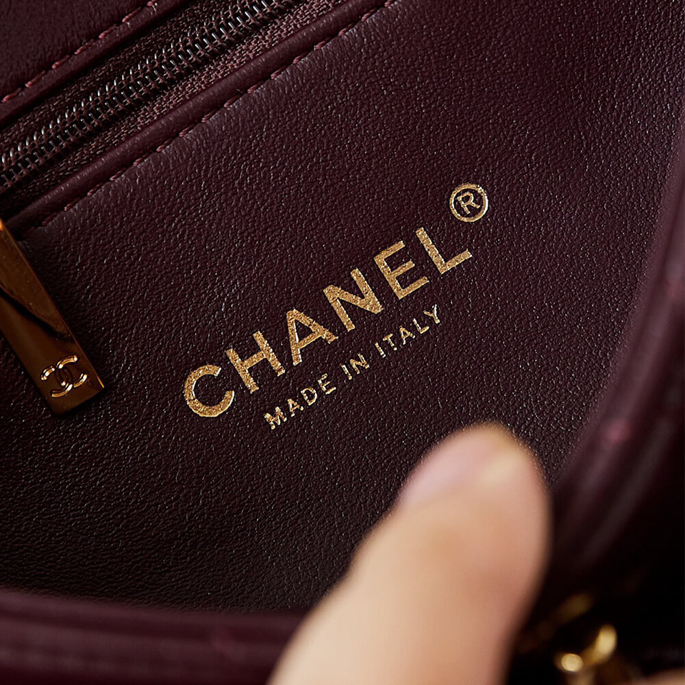 CHANEL Flap Bag with Top Handle