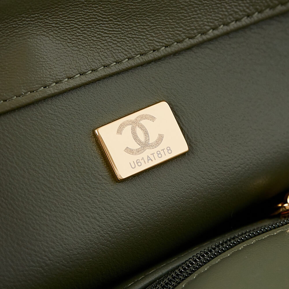 CHANEL Flap Bag with Top Handle