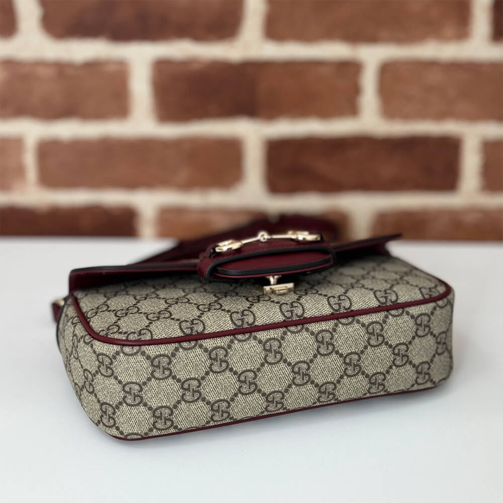 Gucci Horsebit 1955 Soft small top handle bag(HIGH-END GRADE)