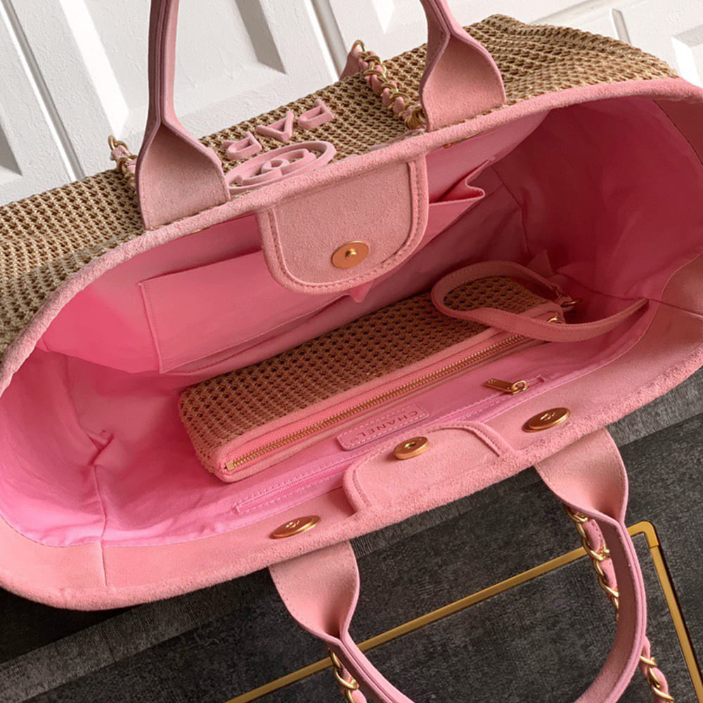 CHANEL Deauville Large Tote(HIGH-END GRADE)