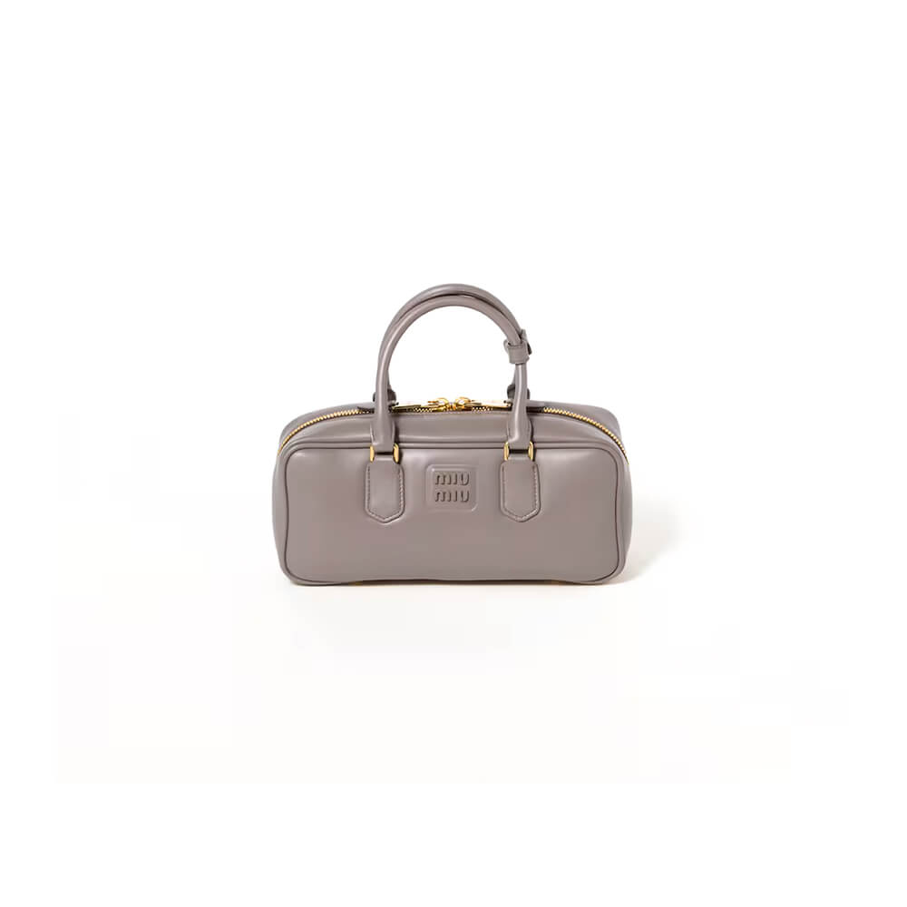 MIUMIU Large Arcadie Leather Bag(HIGH-END GRADE)