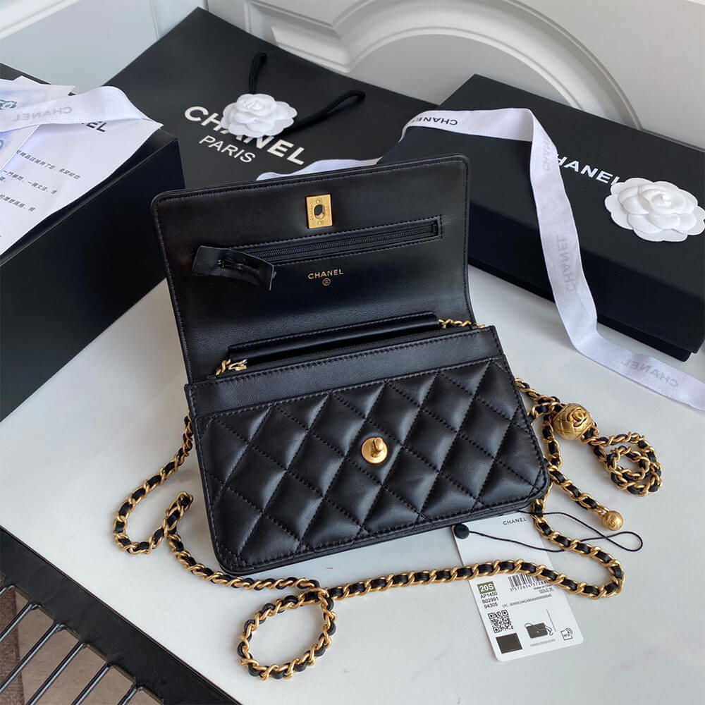 CHANEL Classic Wallet On Chain(high-end grade)