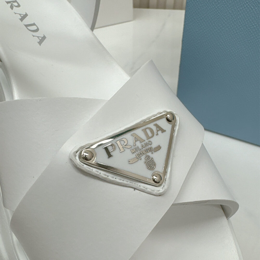 PRADA Monolith rubber sandals