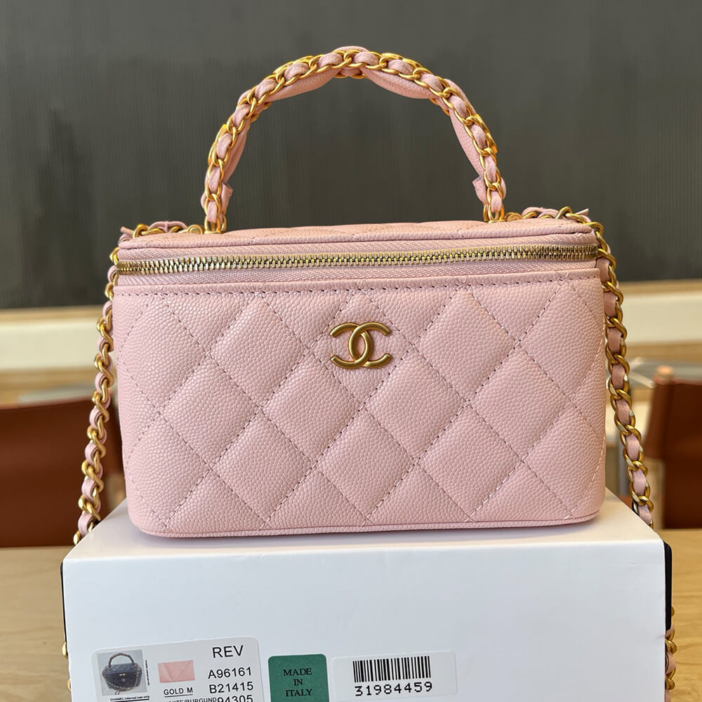 CHANEL Small Vanity Case(high-end grade)