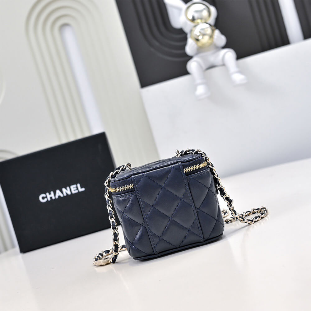 CHANEL Small Vanity with Chain(HIGH-END GRADE)