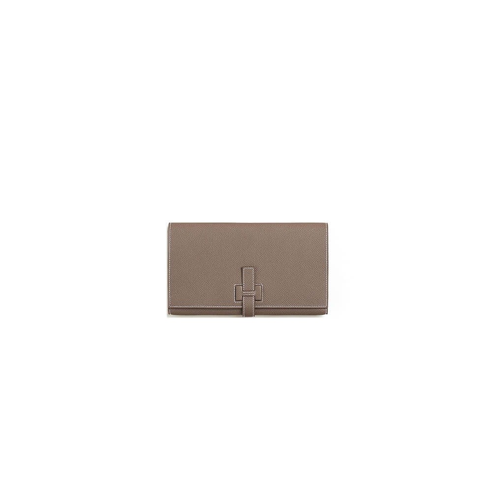 HERMES New H Passant Toutenmain wallet(HIGH-END GRADE)